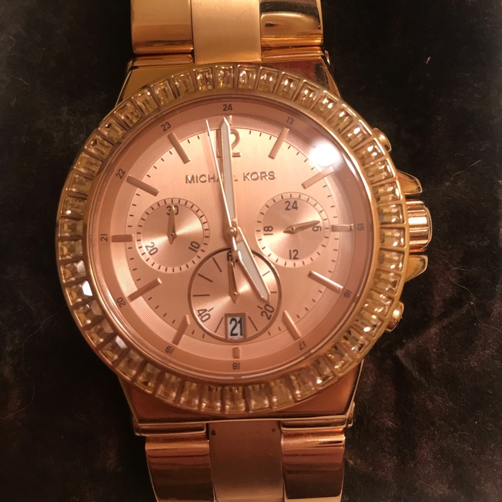 Authentic Michael Kors Rose Gold watch